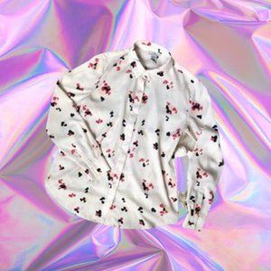 🌵7/$45🌵 Buttoned office White Collar Cuffed